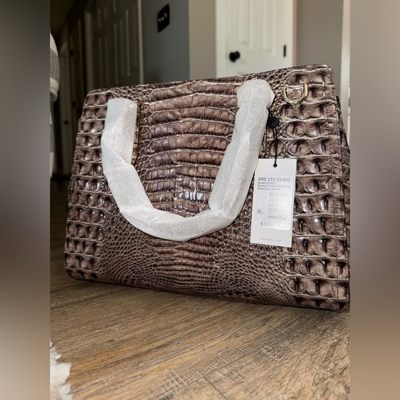 Brahmin Small Finley Smokey Taupe - Picture 4 of 8